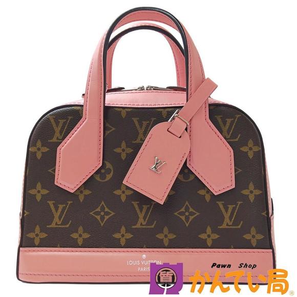 Louis Vuitton Belt Shoulder Brown Bag Leather Saumur Monogram - Picture 1 of 9